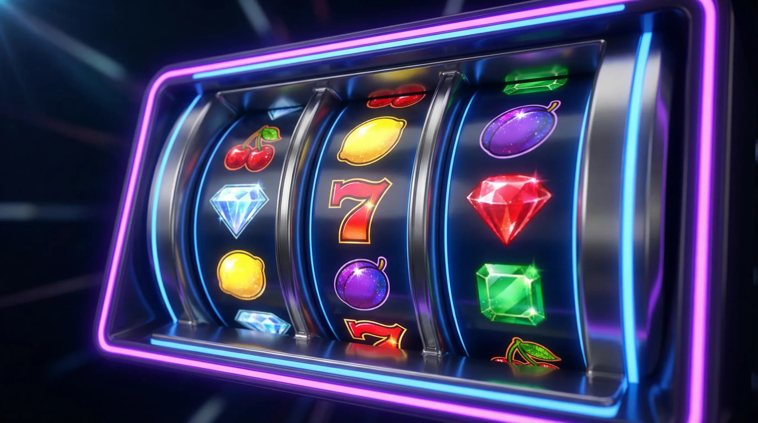 Online slot machine reels with bonus features at non-GamStop casinos